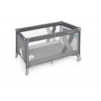 Кровать-манеж детский Baby Design Simple 17 gray