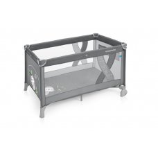 Кровать-манеж детский Baby Design Simple 17 gray