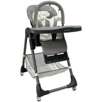 Стульчик для кормления BUBAGO Amelia Светло-Серый