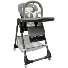 Стульчик для кормления BUBAGO Amelia Светло-Серый