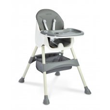 Стульчик для кормления Caretero BILL 2W1 GREY