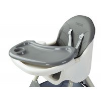 Стульчик для кормления Caretero BILL 2W1 GREY