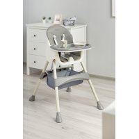 Стульчик для кормления Caretero BILL 2W1 GREY