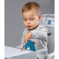 Стульчик для кормления Caretero Homee Grey