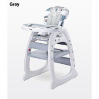Стульчик для кормления Caretero Homee Grey