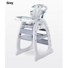 Стульчик для кормления Caretero Homee Grey