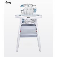 Стульчик для кормления Caretero Homee Grey