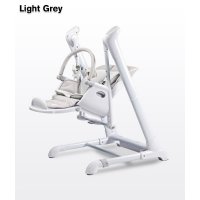 Стульчик-качели Caretero Indigo Light grey