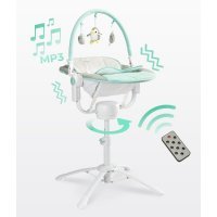 Стульчик для кормления Caretero KIVI 3 в 1 Mint