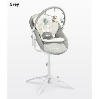 Стульчик детский для кормления Caretero KIVI 3 в 1 Grey