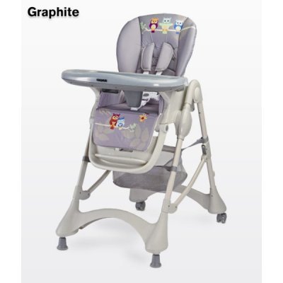 Стульчик детский для кормления Caretero Magnus NEW Graphite