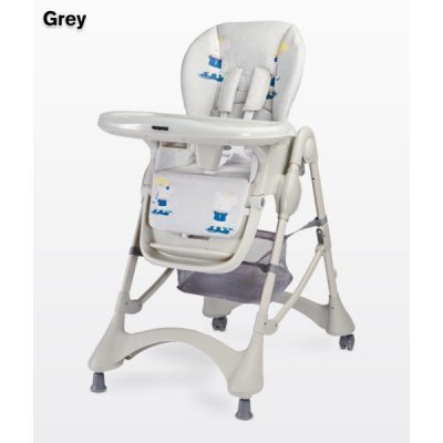 Стульчик детский для кормления Caretero Magnus NEW Grey