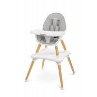 Стульчик для кормления Caretero TUVA GREY Стульчик для кормления Caretero TUVA GREY