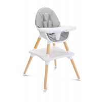 Стульчик для кормления Caretero TUVA GREY