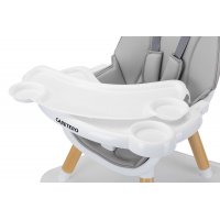 Стульчик для кормления Caretero TUVA GREY