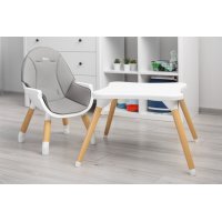 Стульчик для кормления Caretero TUVA GREY