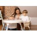 Стульчик для кормления 3в1 Caretero VELMO BLUE