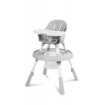 Стульчик для кормления 3в1 Caretero VELMO GREY