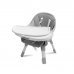 Стульчик для кормления 3в1 Caretero VELMO GREY