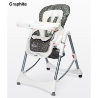 Стульчик для кормления Caretero Bistro Graphite