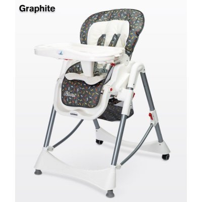 Стульчик детский для кормления Caretero Bistro Graphite