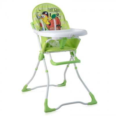 Стульчик для кормления Lorelli Marcel Green Worm