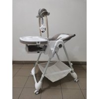 Стульчик для кормления Martin Noir TODY LUX PLUS (дуга Snake с игрушками) Slate Gray