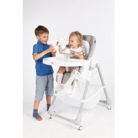 Стульчик для кормления Martin Noir TODY LUX PLUS Mercury Gray
