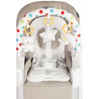 Стульчик для кормления Martin Noir TODY LUX PLUS Mercury Gray