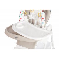 Стульчик для кормления Martin Noir TODY LUX PLUS Mercury Gray