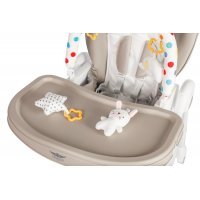 Стульчик для кормления Martin Noir TODY LUX PLUS Mercury Gray