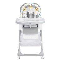 Стульчик для кормления Martin Noir TODY LUX PLUS Mercury Gray