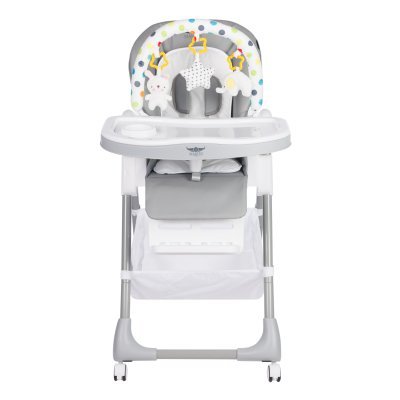 Стульчик для кормления Martin Noir TODY LUX PLUS Mercury Gray