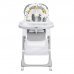 Стульчик для кормления Martin Noir TODY LUX PLUS Mercury Gray