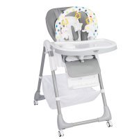 Стульчик для кормления Martin Noir TODY LUX PLUS Mercury Gray