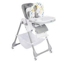 Стульчик для кормления Martin Noir TODY LUX PLUS Mercury Gray