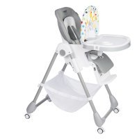 Стульчик для кормления Martin Noir TODY LUX PLUS Mercury Gray