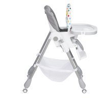 Стульчик для кормления Martin Noir TODY LUX PLUS Mercury Gray
