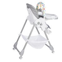 Стульчик для кормления Martin Noir TODY LUX PLUS Mercury Gray