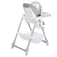 Стульчик для кормления Martin Noir TODY LUX PLUS Mercury Gray