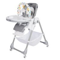 Стульчик для кормления Martin Noir TODY LUX PLUS Mercury Gray