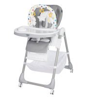 Стульчик для кормления Martin Noir TODY LUX PLUS Mercury Gray