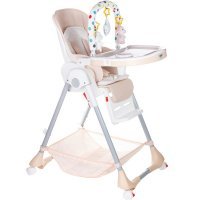 Стульчик для кормления Martin Noir Nula Lux Beige marble 