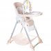 Стульчик для кормления Martin Noir Nula Lux Beige marble