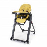 Стульчик для кормления Nuovita Futuro Senso Nero Giallo/Желтый