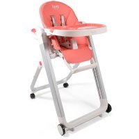 Стульчик для кормления Nuovita Futuro Bianco Corallo/коралловый