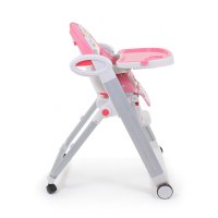 Стульчик для кормления Nuovita Futuro Bianco Cosmo rosa/Розовый космос