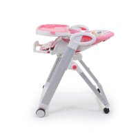 Стульчик для кормления Nuovita Futuro Bianco Cosmo rosa/Розовый космос
