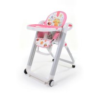 Стульчик для кормления Nuovita Futuro Bianco Cosmo rosa/Розовый космос