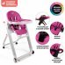 Стульчик для кормления Nuovita Futuro Bianco Magenta/Пурпурный